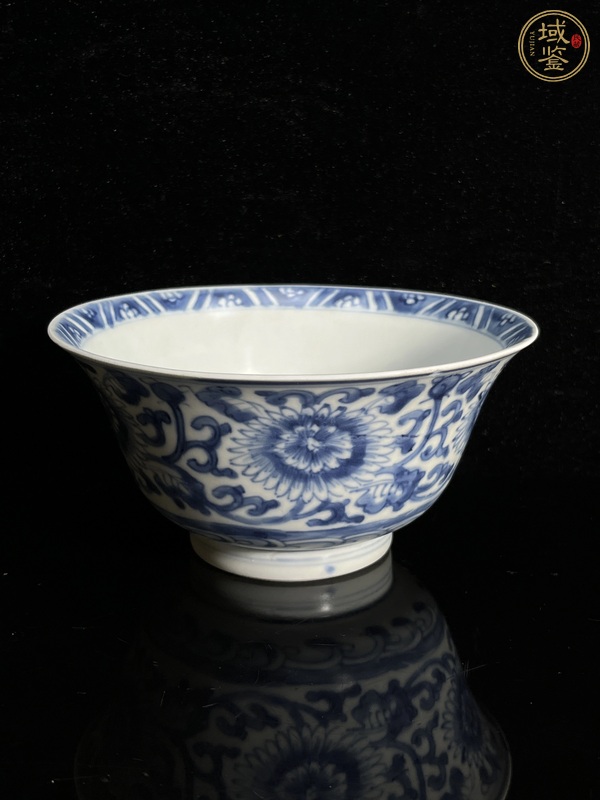 古玩陶瓷菊花碗真品鑒賞圖
