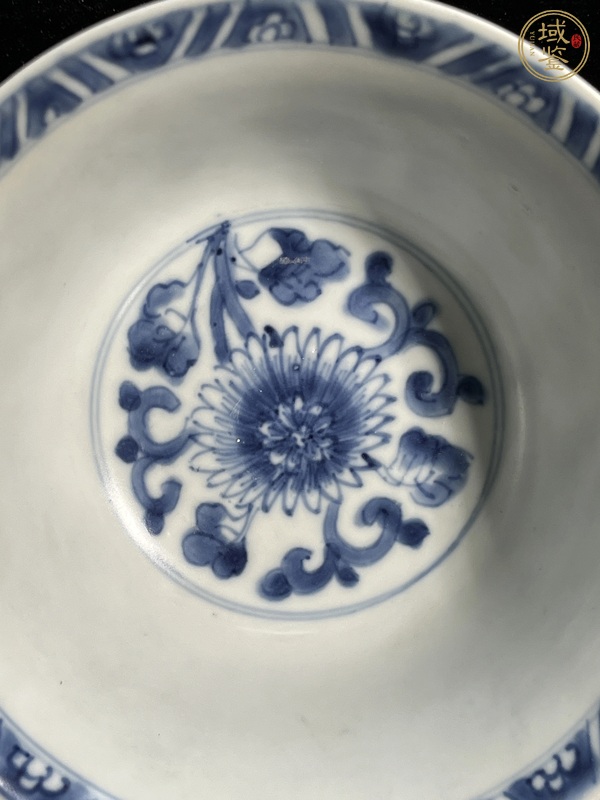 古玩陶瓷菊花碗真品鑒賞圖