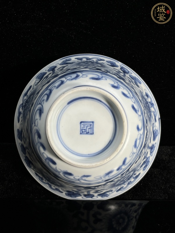 古玩陶瓷菊花碗真品鑒賞圖