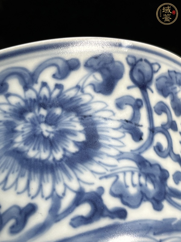 古玩陶瓷菊花碗真品鑒賞圖