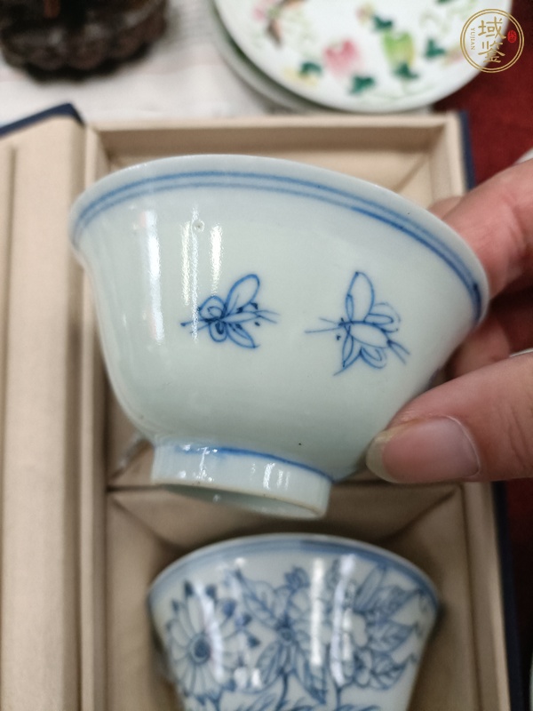 古玩陶瓷青花杯真品鑒賞圖