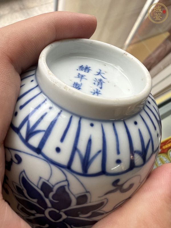 古玩陶瓷青花杯真品鑒賞圖