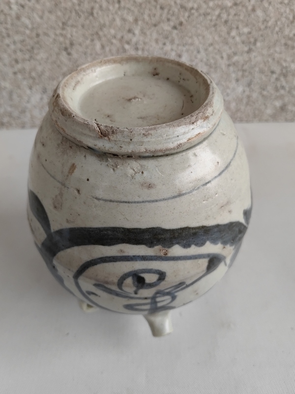 古玩陶瓷青花壽字四系壺拍賣,當前價格567元