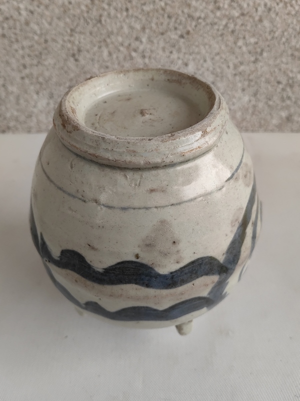 古玩陶瓷青花壽字四系壺拍賣,當前價格567元