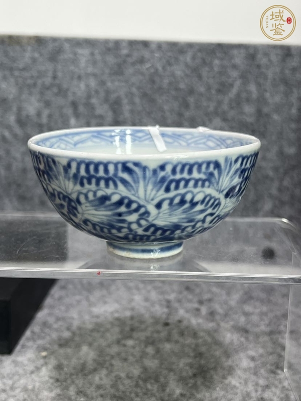 古玩陶瓷日本青花碗真品鑒賞圖