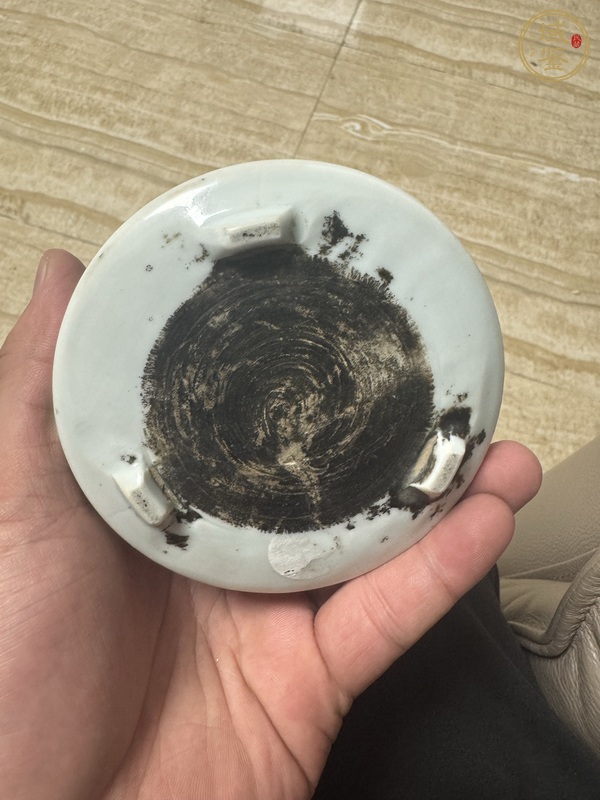 古玩陶瓷雍正青花香爐真品鑒賞圖