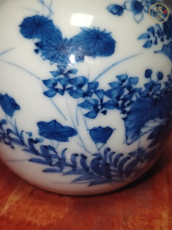 古玩陶瓷青花水盂真品鑒賞圖