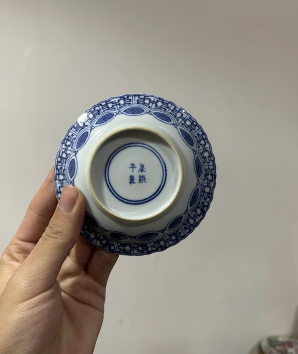 古玩陶瓷清光緒·三娘教子花口碟拍賣,當前價格1500元