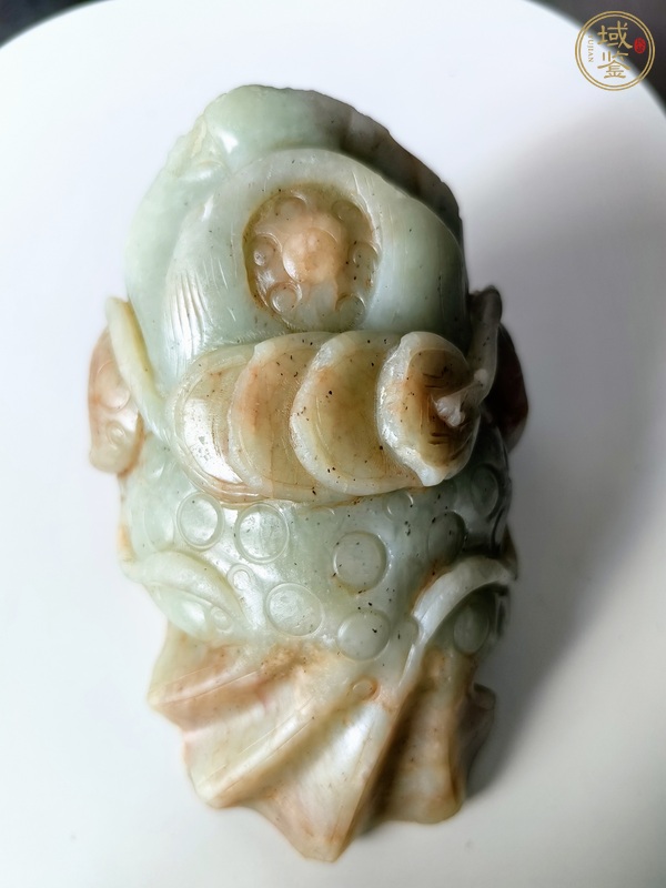 古玩玉器地方玉金蟾真品鑒賞圖