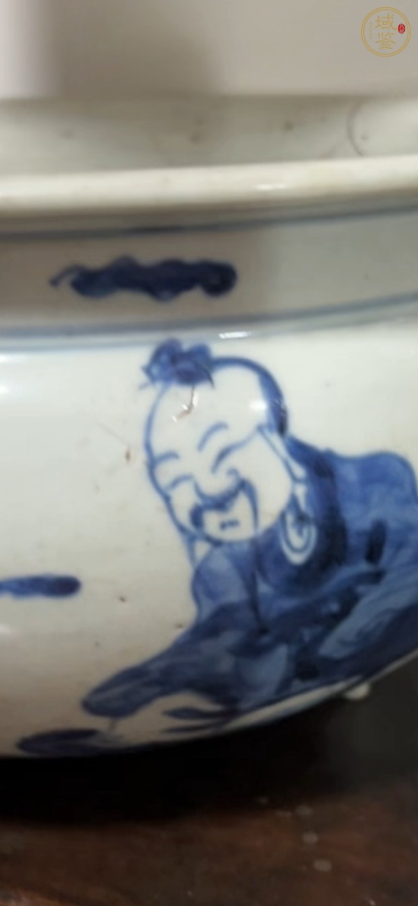 古玩陶瓷青花香爐真品鑒賞圖