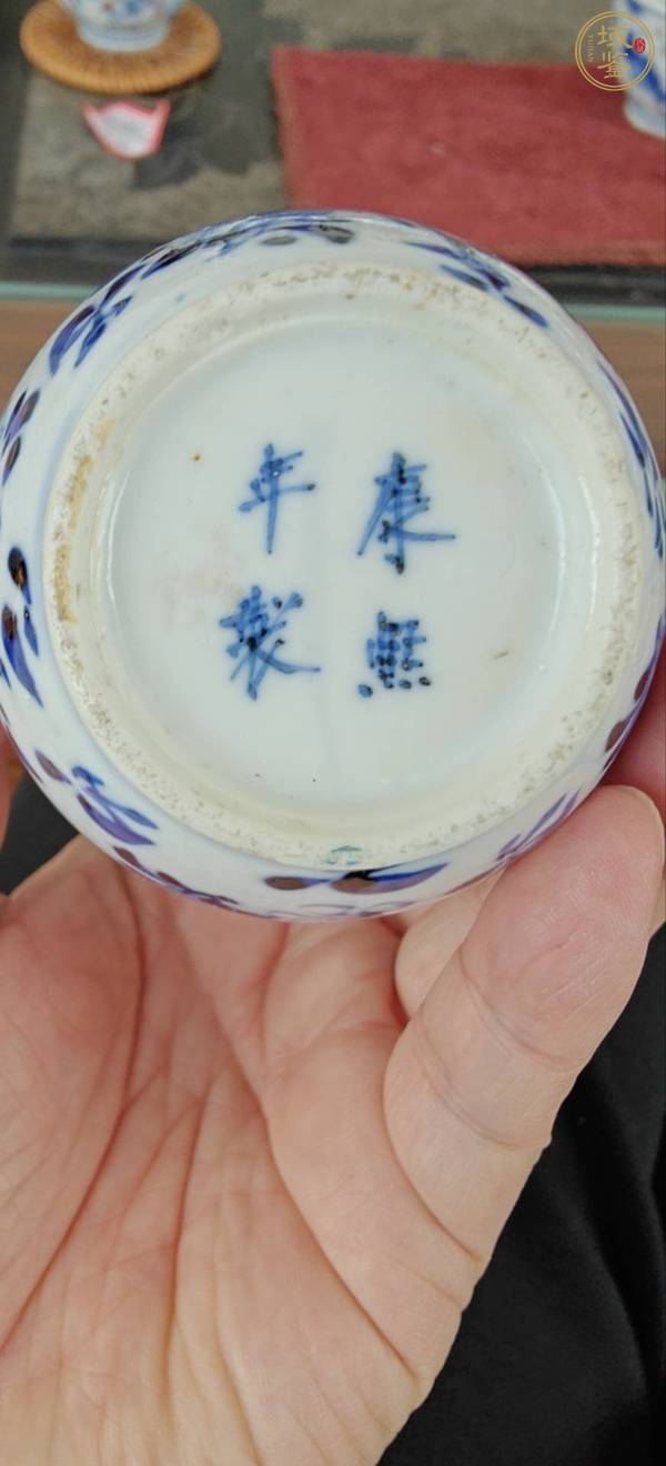 古玩陶瓷青花花鳥紋葫蘆瓶真品鑒賞圖