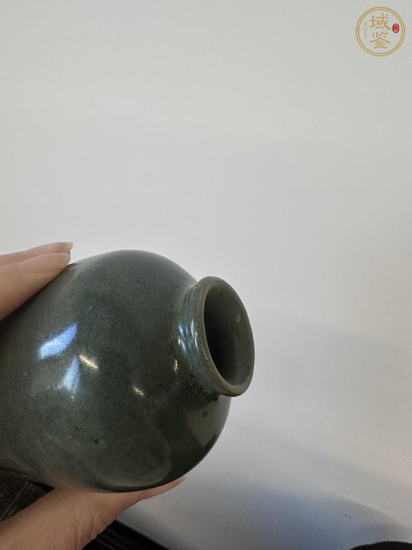 古玩陶瓷茶葉末釉梅瓶真品鑒賞圖