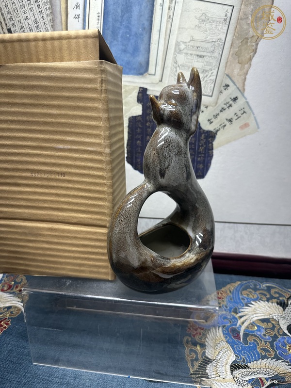 古玩陶瓷動物塑像真品鑒賞圖