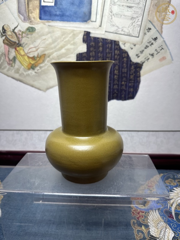 古玩陶瓷茶葉末釉尊真品鑒賞圖