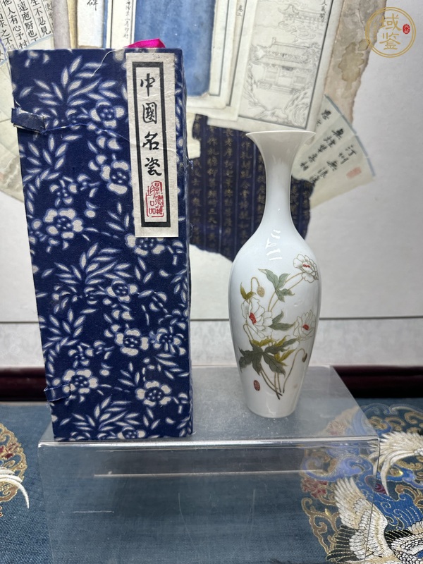 古玩陶瓷撇口瓶真品鑒賞圖