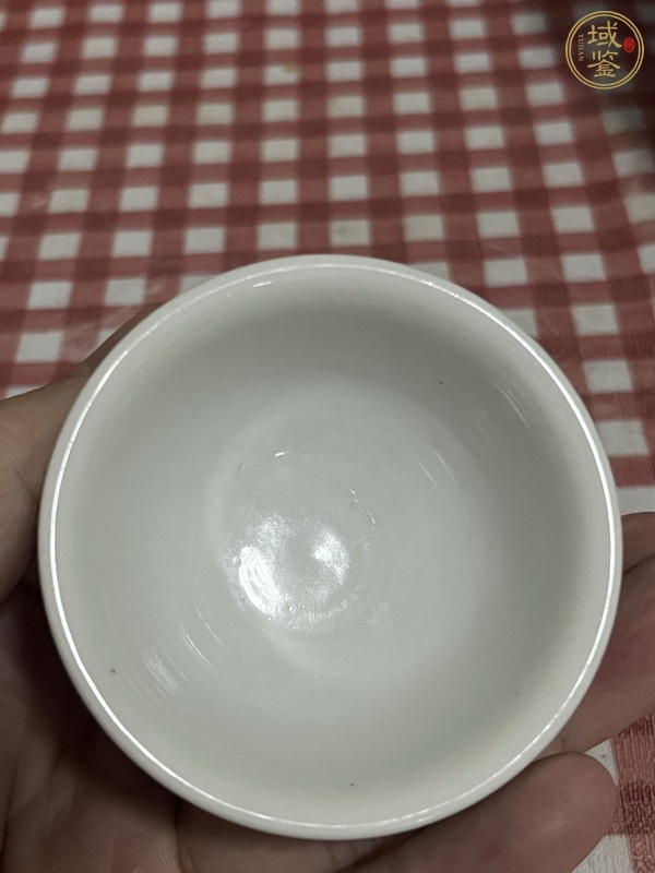 古玩陶瓷青花高足杯真品鑒賞圖