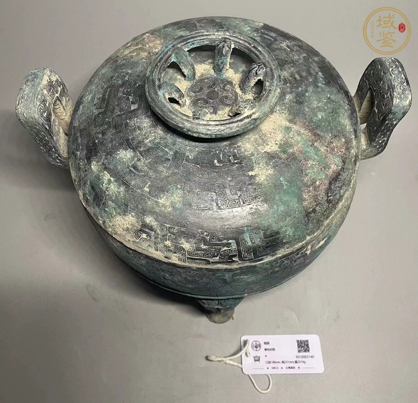 古玩銅器銅鼎真品鑒賞圖