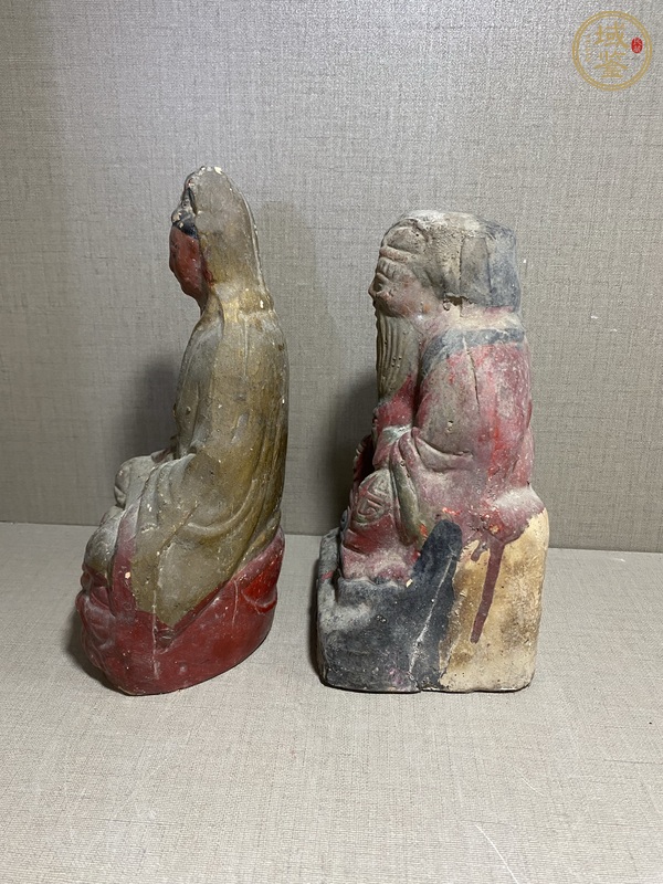 古玩陶瓷泥塑造像真品鑒賞圖