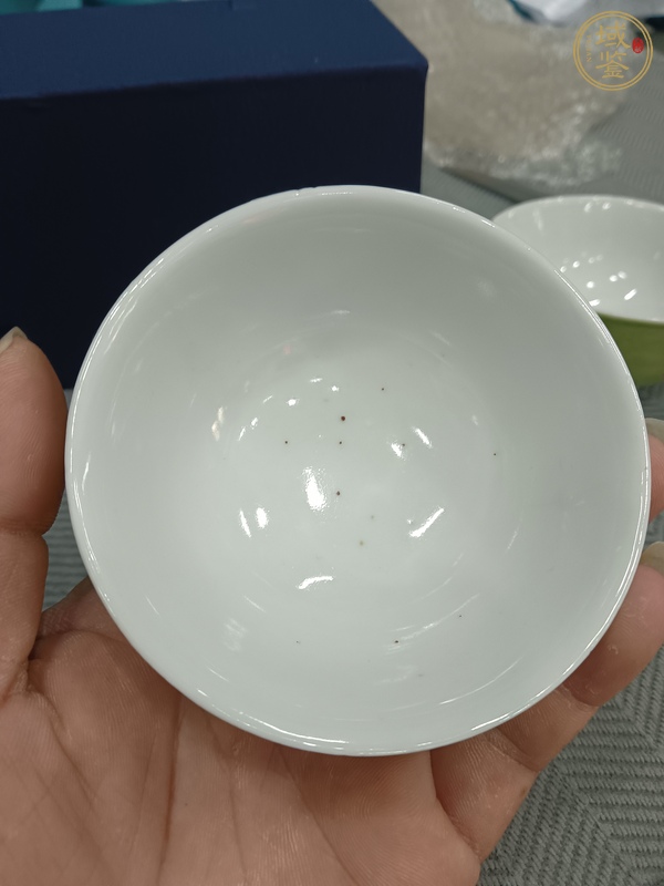 古玩陶瓷茶圓一對(duì)真品鑒賞圖