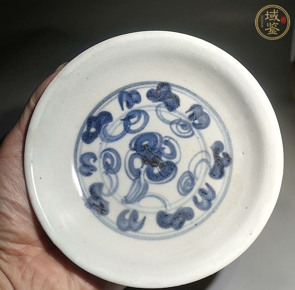 古玩陶瓷永宣青花盤真品鑒賞圖