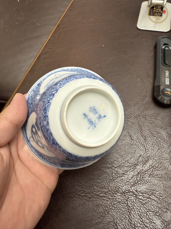 古玩陶瓷青花杯真品鑒賞圖