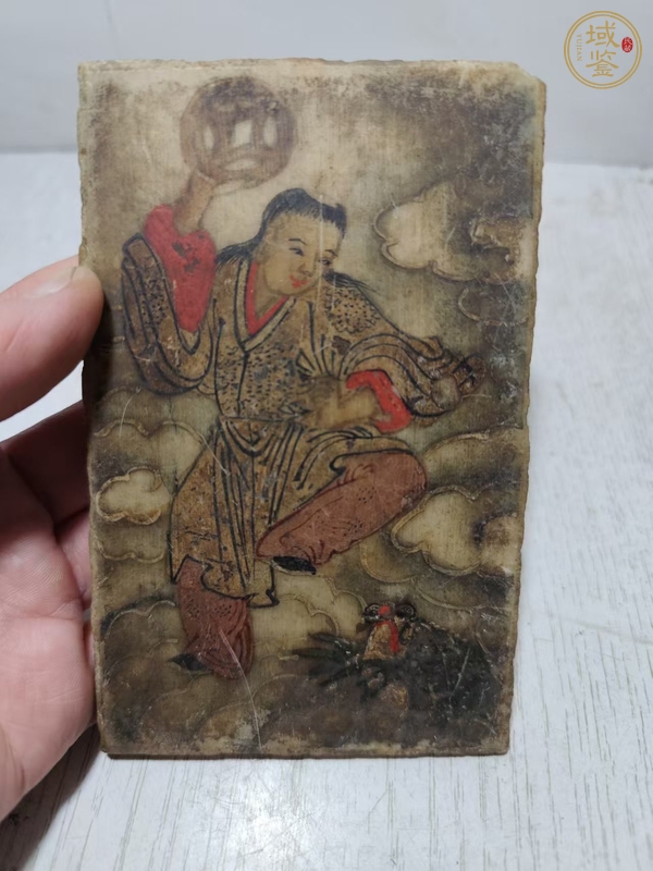 古玩雜項硯屏真品鑒賞圖