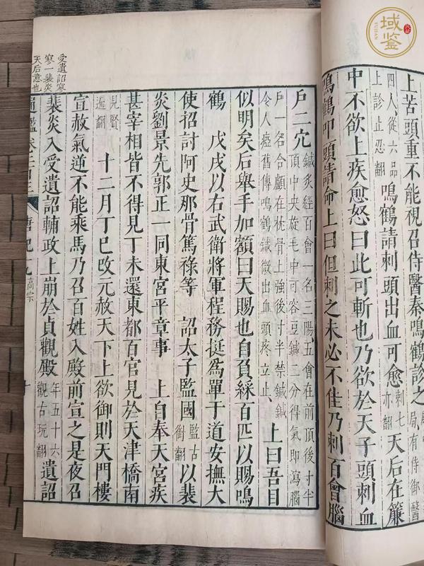 古玩字畫資治通鑒真品鑒賞圖