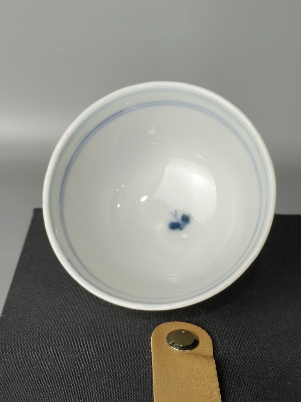 古玩陶瓷（精品品茗杯）清康熙·青花松竹梅·品茗杯拍賣，當(dāng)前價格640元