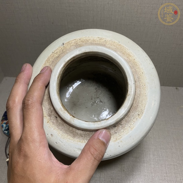 古玩陶瓷青釉蓋罐真品鑒賞圖