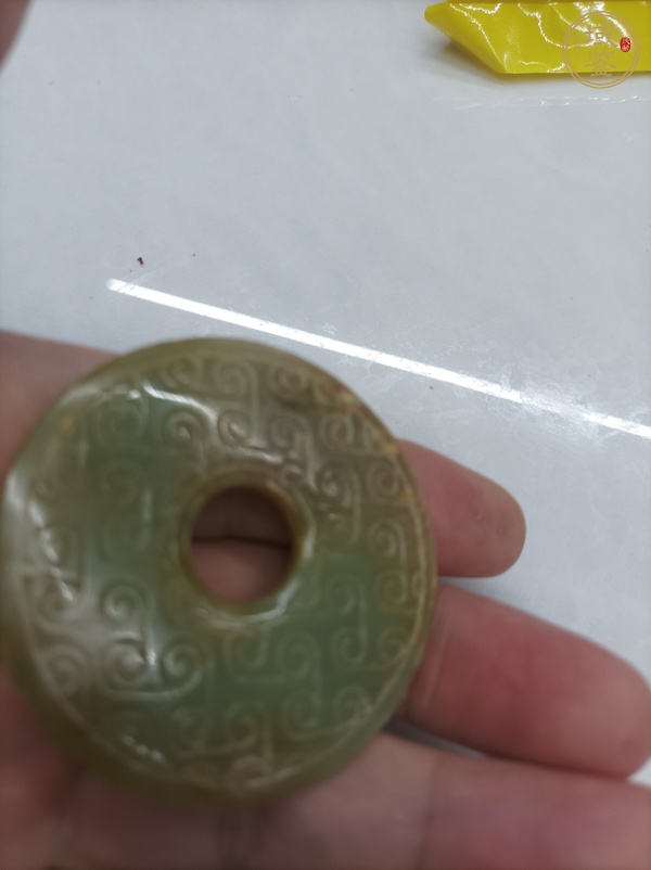 古玩玉器仿古玉璧真品鑒賞圖