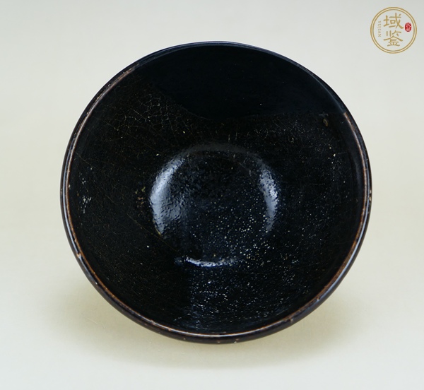 古玩陶瓷吉州窯黑釉茶盞真品鑒賞圖