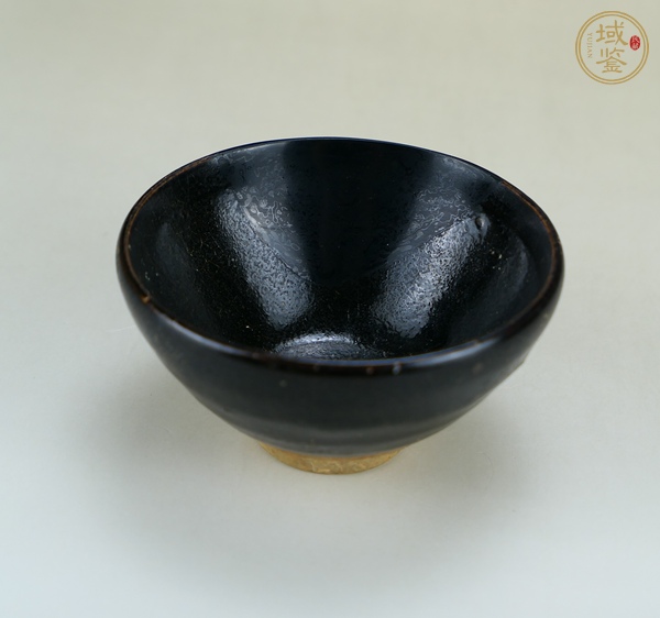 古玩陶瓷吉州窯黑釉茶盞真品鑒賞圖