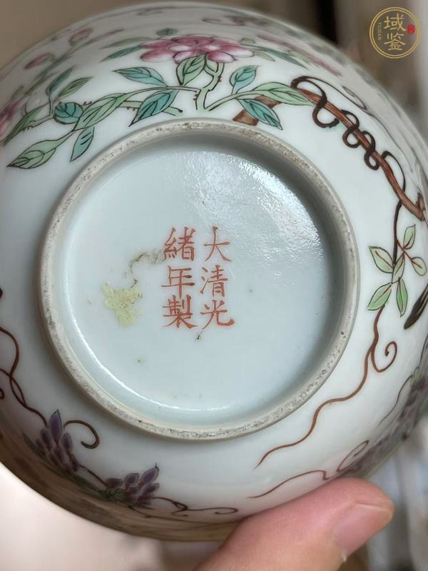 古玩陶瓷粉彩碗真品鑒賞圖