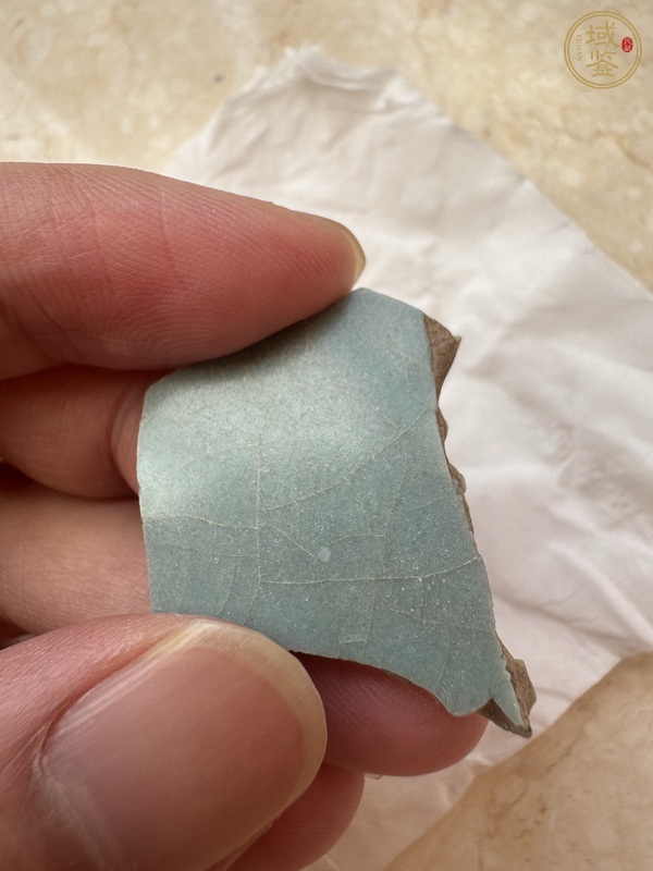 古玩陶瓷清涼寺汝窯標(biāo)本真品鑒賞圖