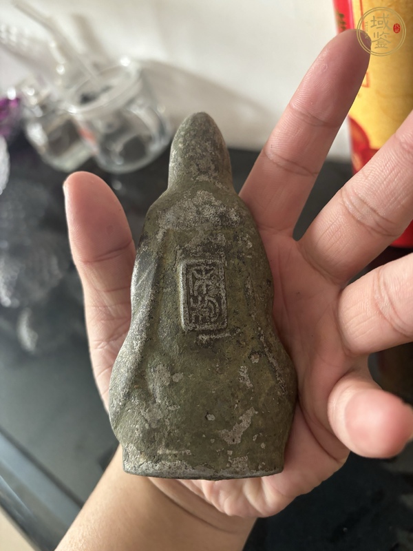 古玩銅器銅觀音真品鑒賞圖