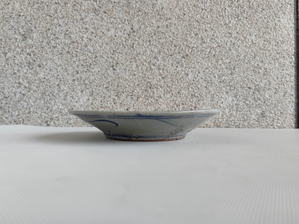 古玩陶瓷青花雙魚盤拍賣,當前價格450元