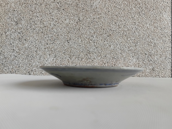 古玩陶瓷青花雙魚盤拍賣,當前價格450元