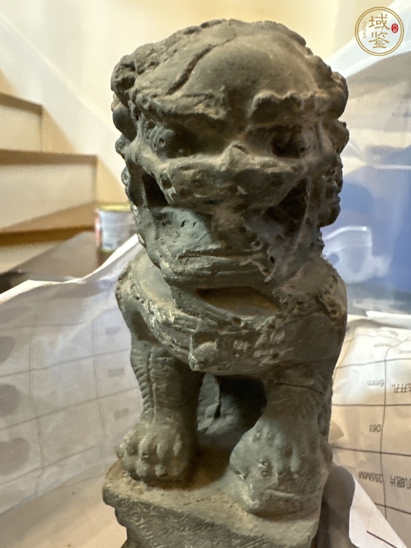 古玩雜項(xiàng)磚雕獅子真品鑒賞圖