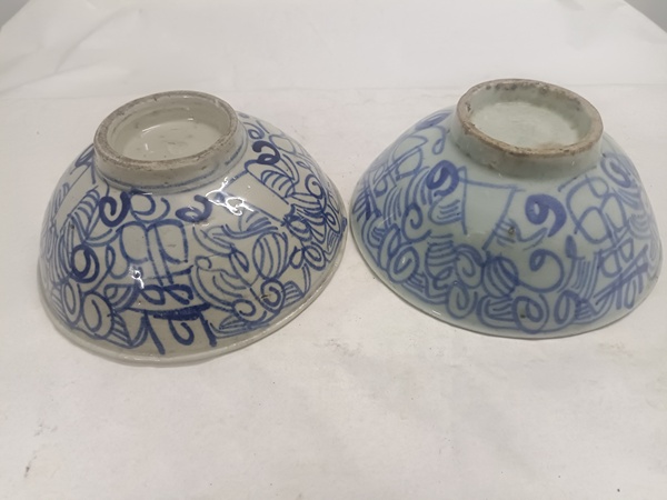 古玩陶瓷囍字紋青花碗拍賣,當前價格0元