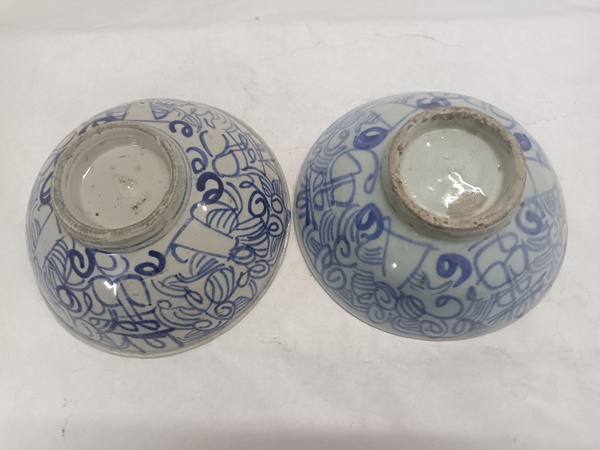 古玩陶瓷囍字紋青花碗拍賣,當前價格0元