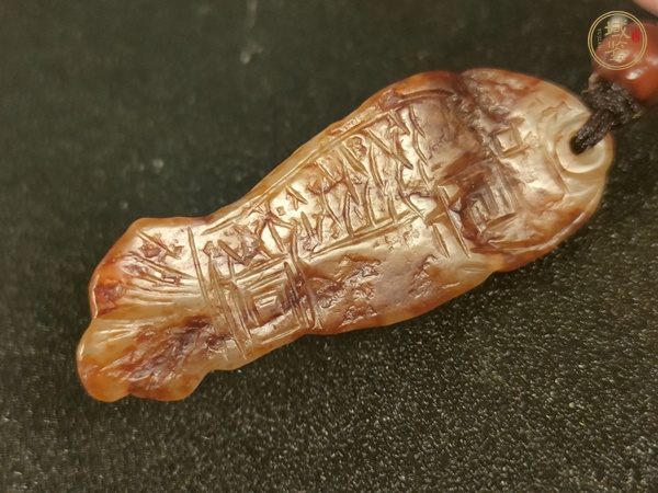 古玩玉器籽料玉魚(yú)真品鑒賞圖