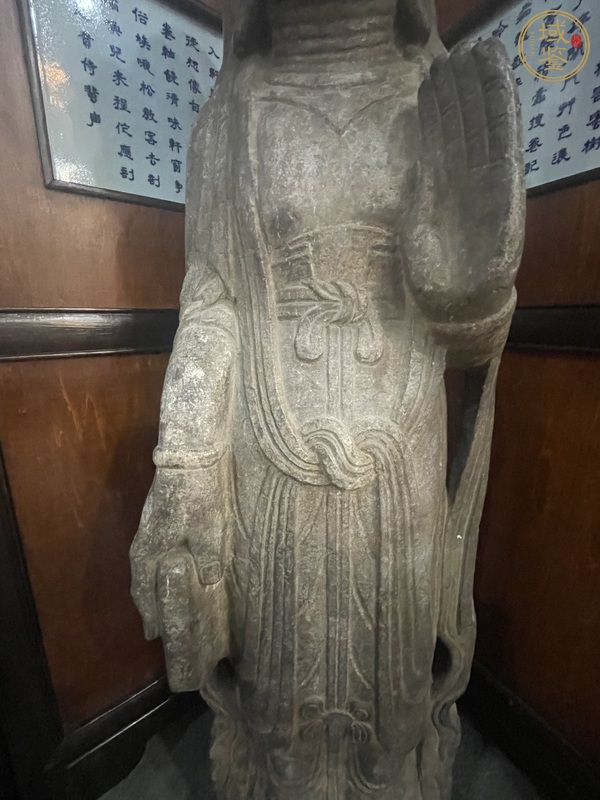 古玩雜項(xiàng)站立觀音真品鑒賞圖