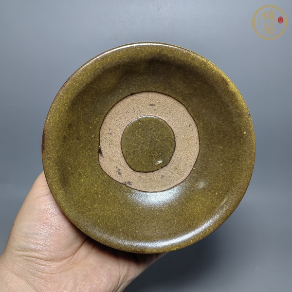 古玩陶瓷磁州窯茶葉末釉茶碗真品鑒賞圖