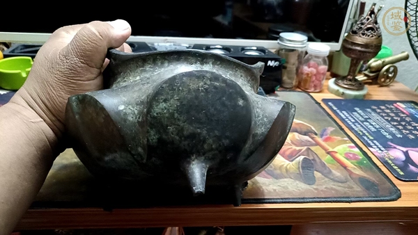 古玩銅器銅爐真品鑒賞圖