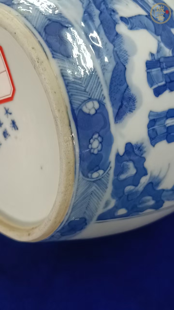 古玩陶瓷青花罐真品鑒賞圖