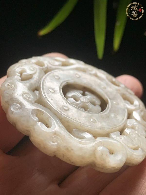 古玩玉器和田玉雕“轉(zhuǎn)芯佩”真品鑒賞圖