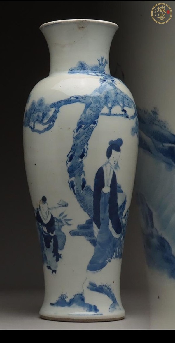 古玩青花觀(guān)音瓶真品鑒賞圖