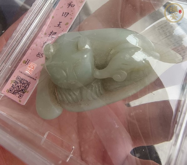 古玩玉器玉雕獾型件真品鑒賞圖