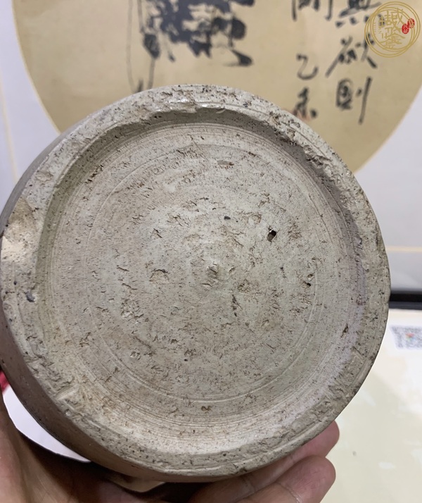 古玩陶瓷磁州窯黑釉梅瓶真品鑒賞圖