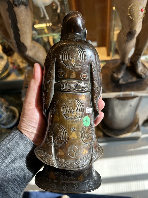 古玩銅器造像真品鑒賞圖